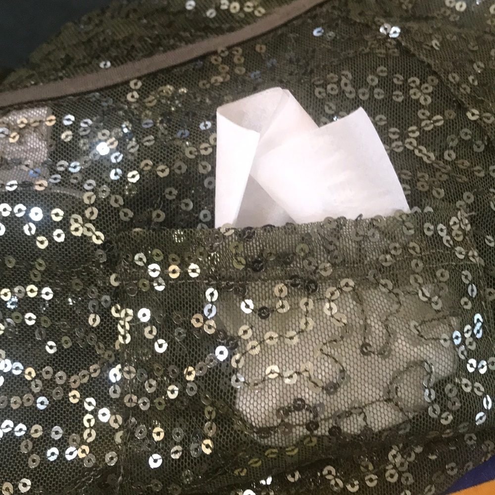 NWOT Olive IMAGINARY VOYAGE SZL TOP - Picture 5 of 6